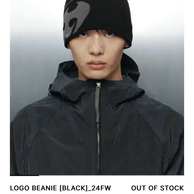 산산기어 LOGO BEANIE [BLACK]_24FW 새상품