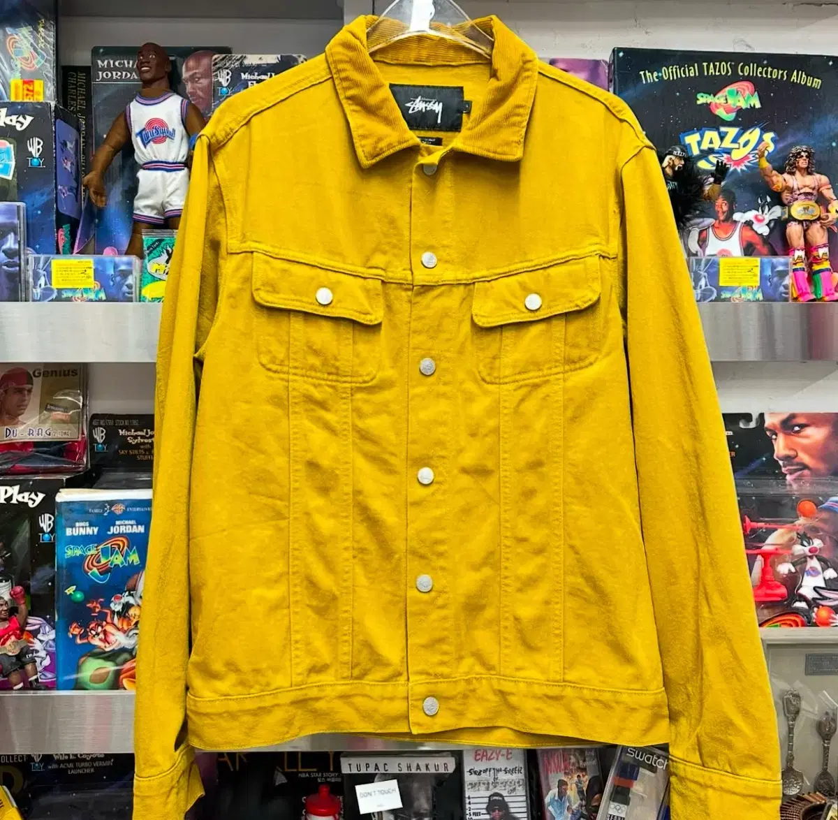 스투시 STUSSY MUSTARD DENIM JACKET