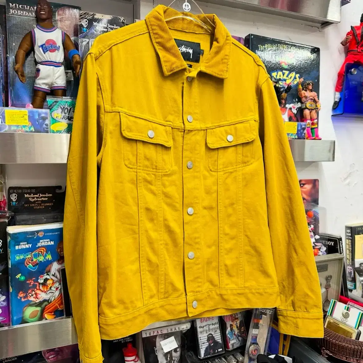 스투시 STUSSY MUSTARD DENIM JACKET