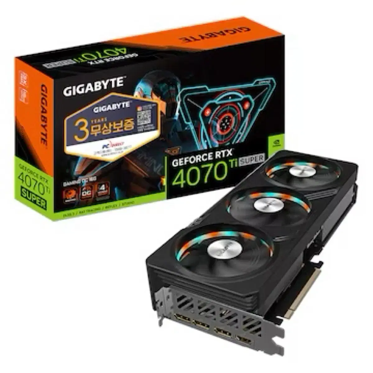 기가바이트 RTX4070 SUPER 윈드포스  OC D6X 12GB