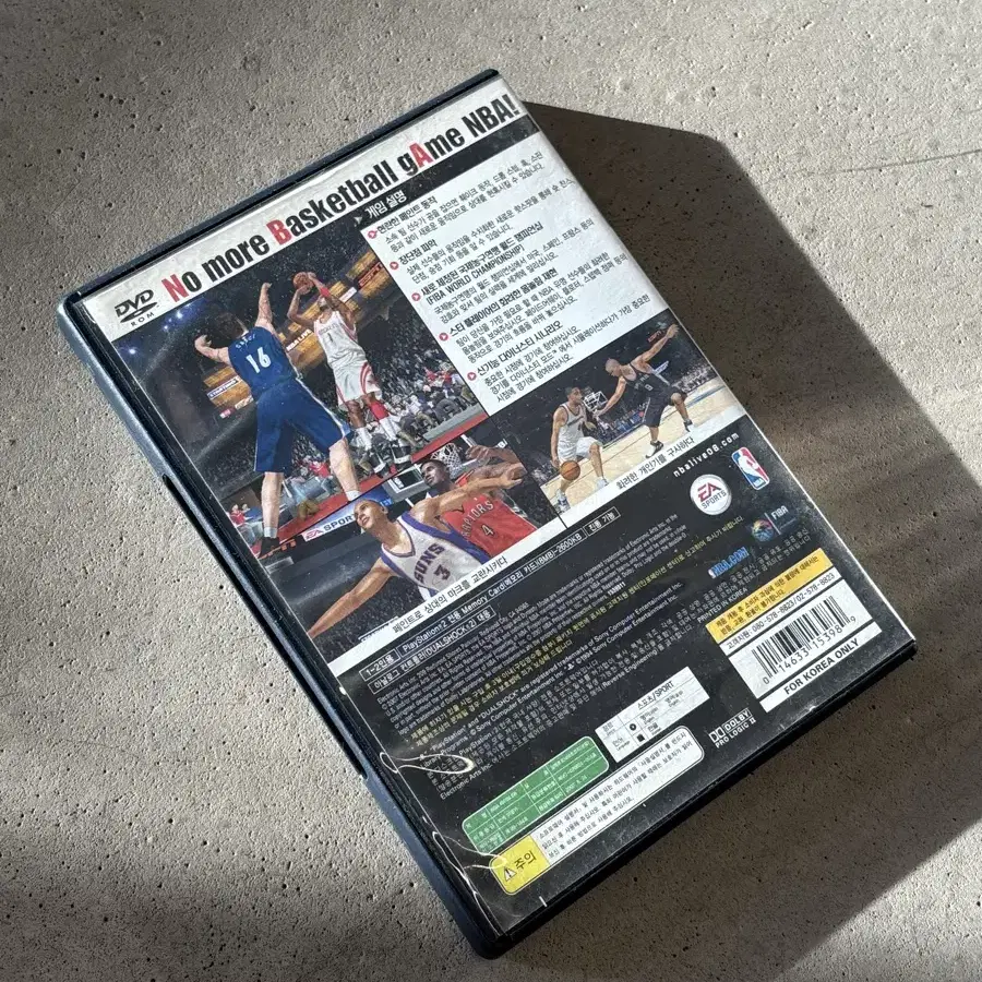 플스2 ps2 NBA LIVE 08 정발