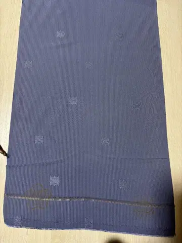 헤이안염색 실타래 무늬의 이로무지 옷감