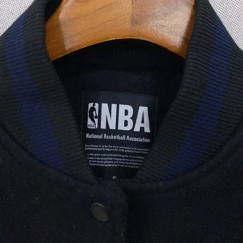 NBA 바시티 누빔 울 야구잠바 자켓  95 A07694