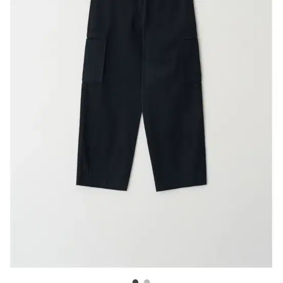 윤슬샵 brushed puddle pants navy 0사이즈