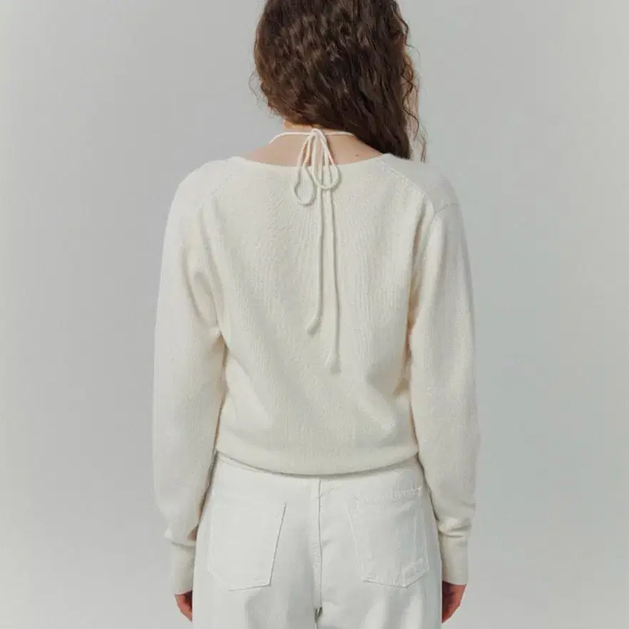 LO61 Ari Layered Knit in Ivory