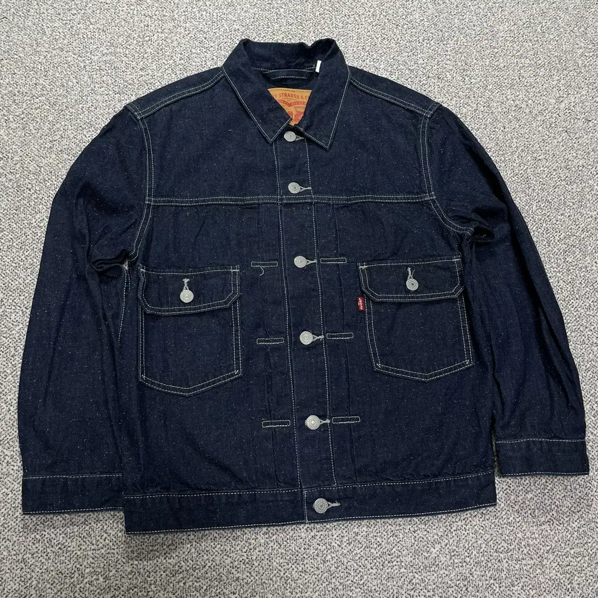 Levis type2 423 리바이스 지쟌 트러커 데님 자켓(S)