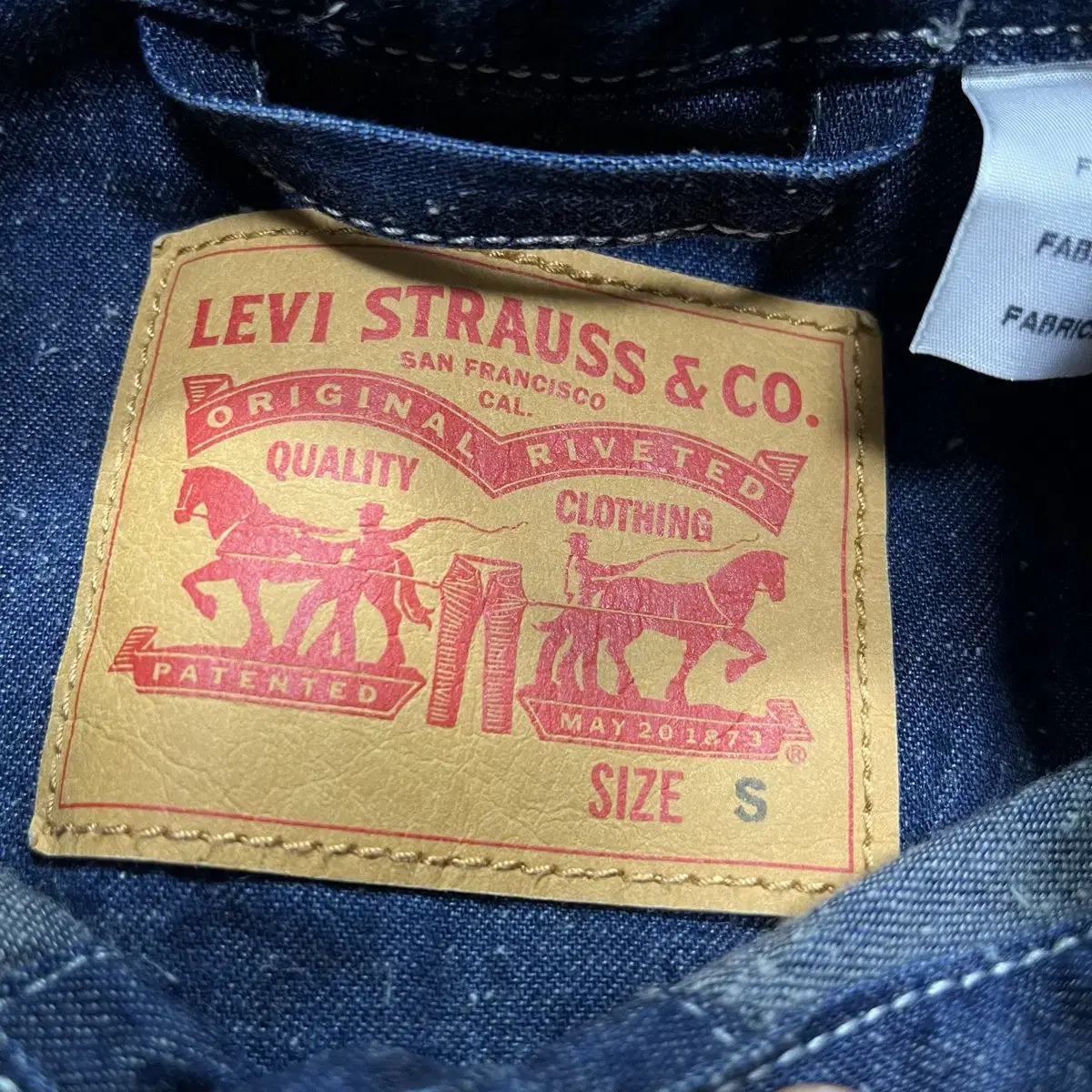 Levis type2 423 리바이스 지쟌 트러커 데님 자켓(S)