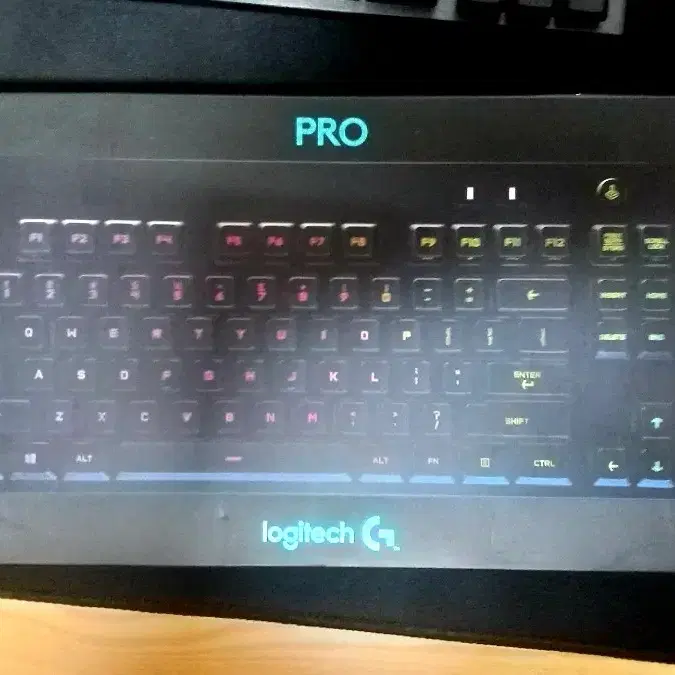 로지텍 G PRO 키보드 (한글 각인) 상태: A급 풀 구성품