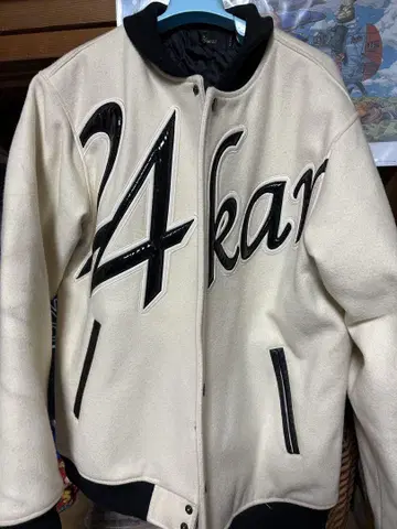 24karat 바시티 자켓