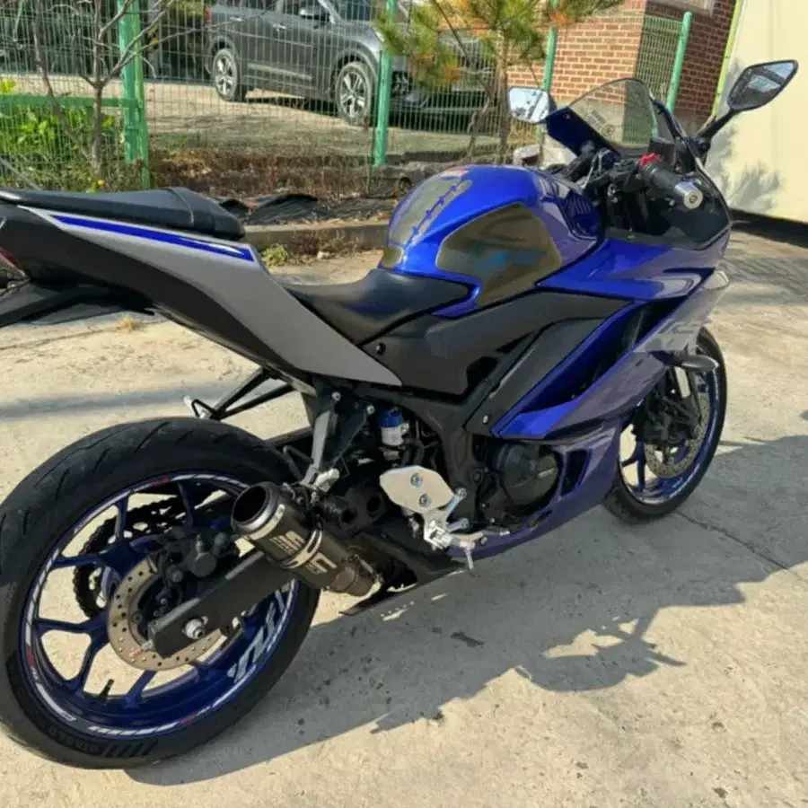 야마하 yzf r3 20년식 블박 머플러튜닝 판매합니다