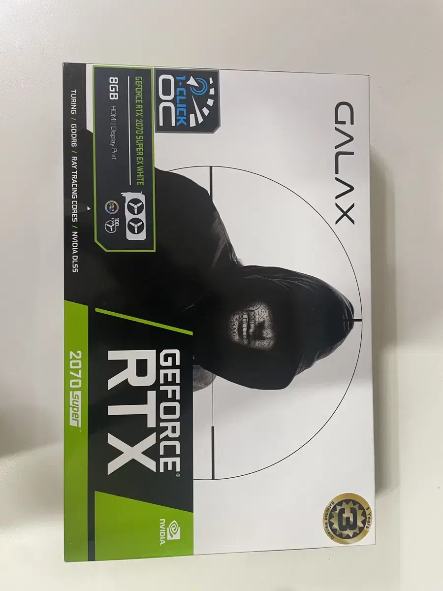 RTX2070SUPER 갤럭시 EX OC WHITE 2070슈퍼