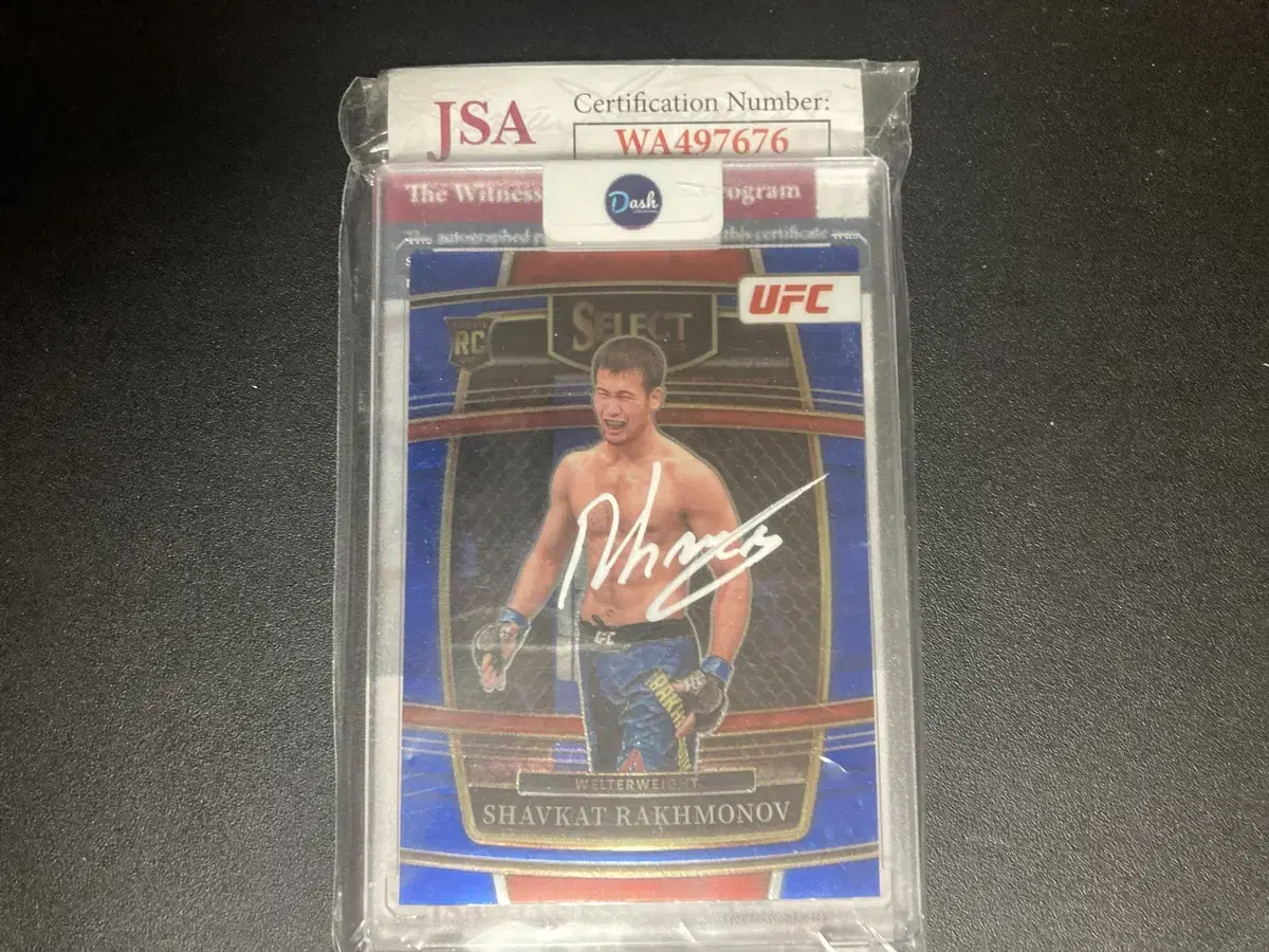 Ufc Shabkat Rakhmanov Autographed Rookie Card