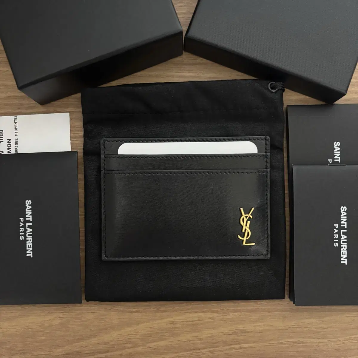 [S급/정품] 생로랑 YSL 타이니 모노그램 카드지갑