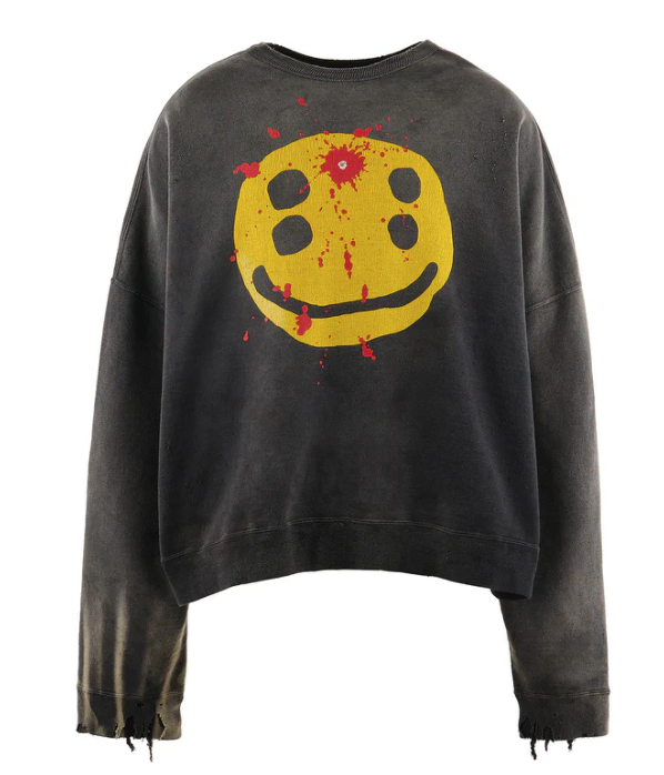 [L] St. Michael's Smile Cactus CPFM Man to Man Black