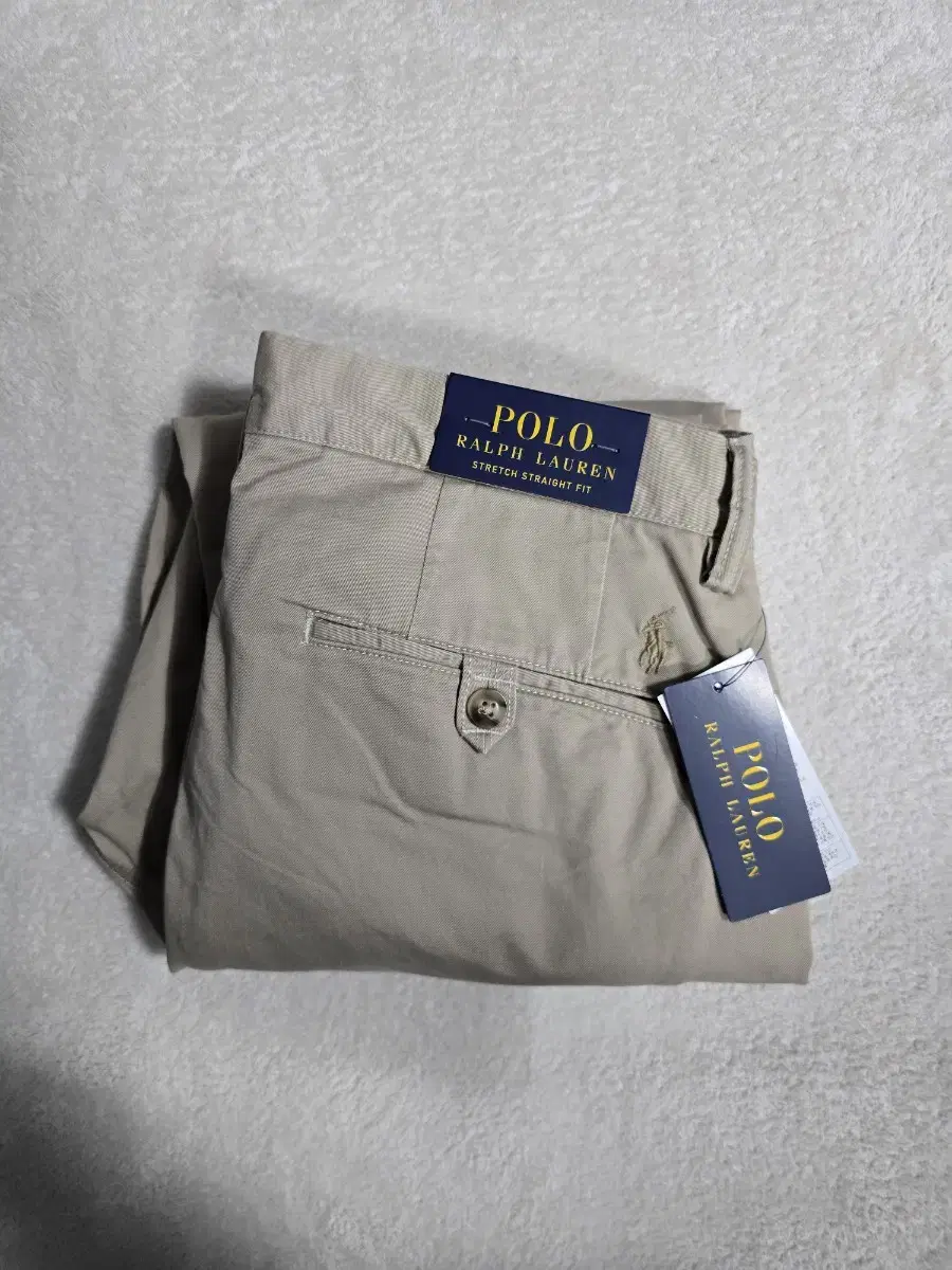 Polo Ralph Lauren Stretch Straight Fit Wash Chino Pants