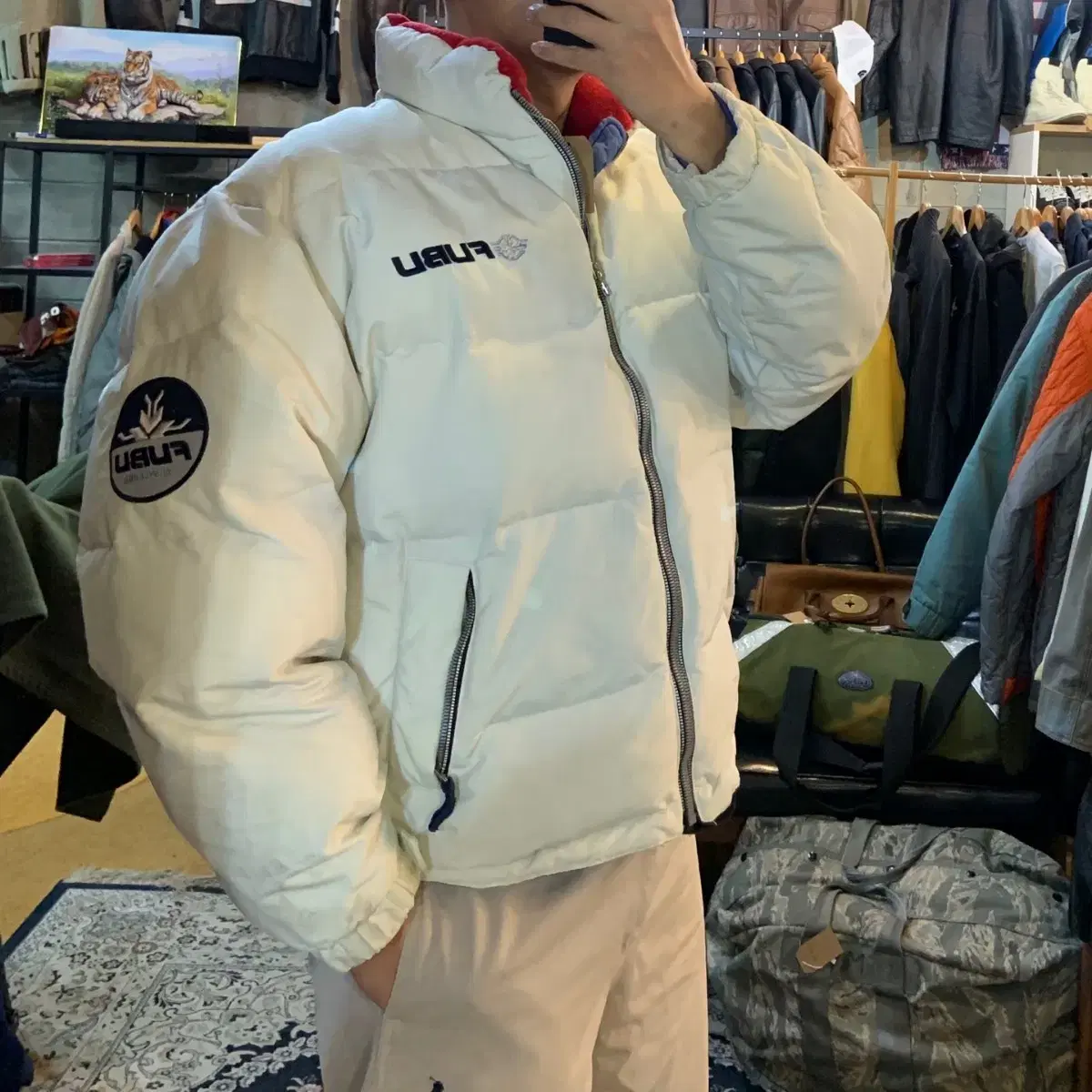 FUBU 후부 00s 덕다운 패딩 L~XL