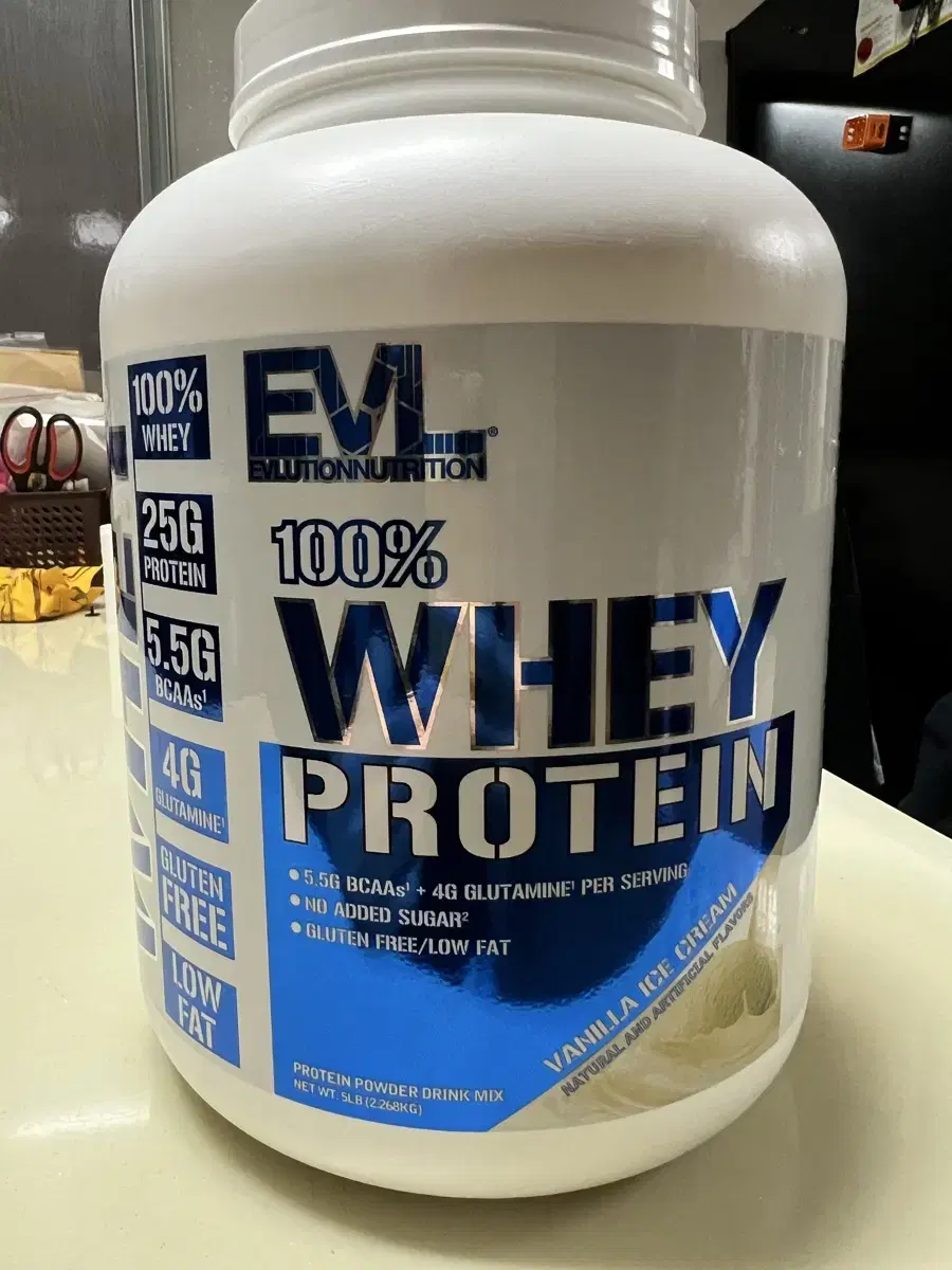 EVLUTIONNUTRITION 웨이 프로틴 바닐라 아이스 크림 맛, 2