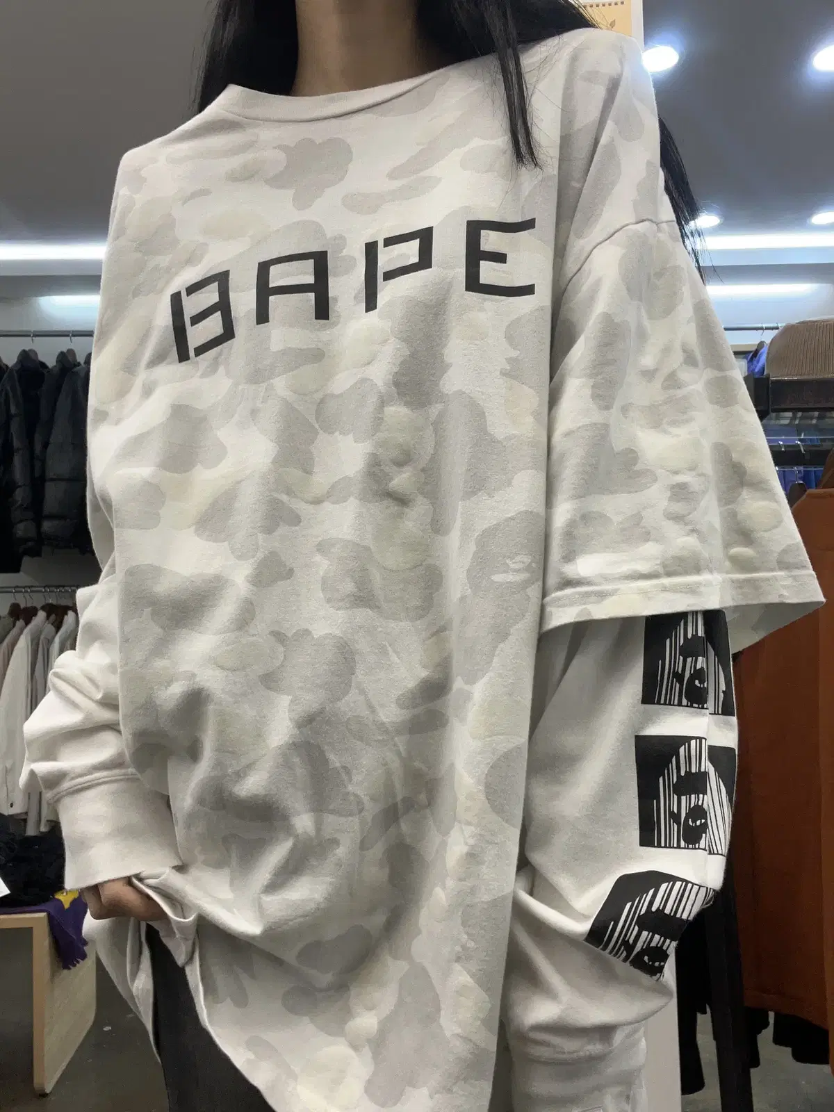 Bape 롱슬리브