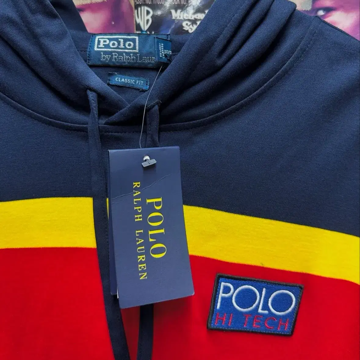 폴로 하이테크 POLO Colour Block Hoodie