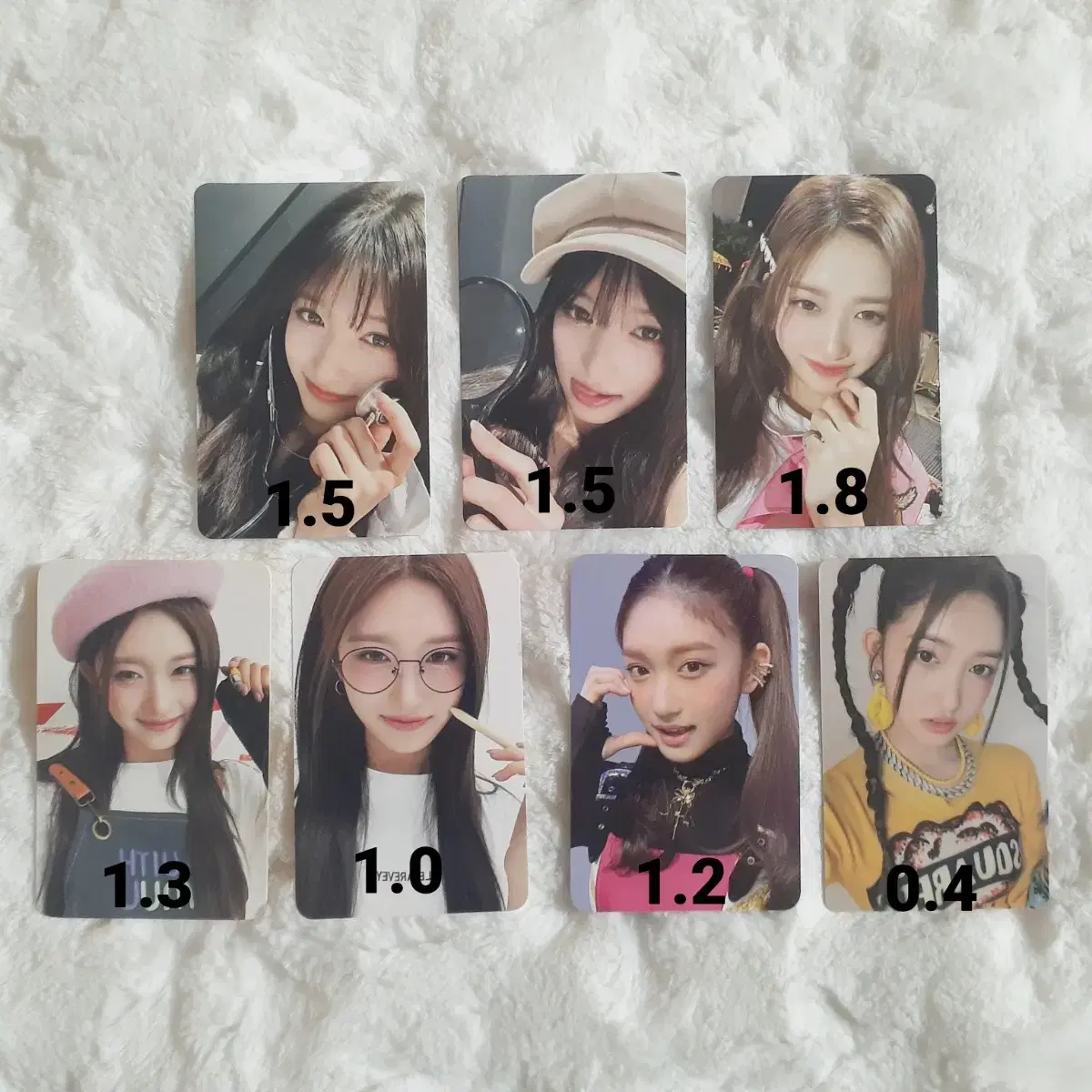 Quick sale) ive leeseo photocard bulk wts