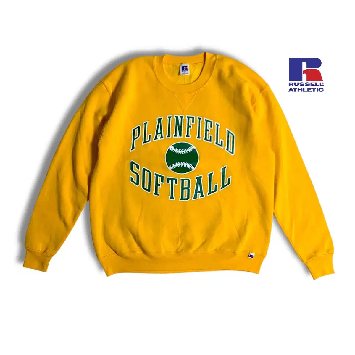 [L] 80s Russell plainfield sweatshirt