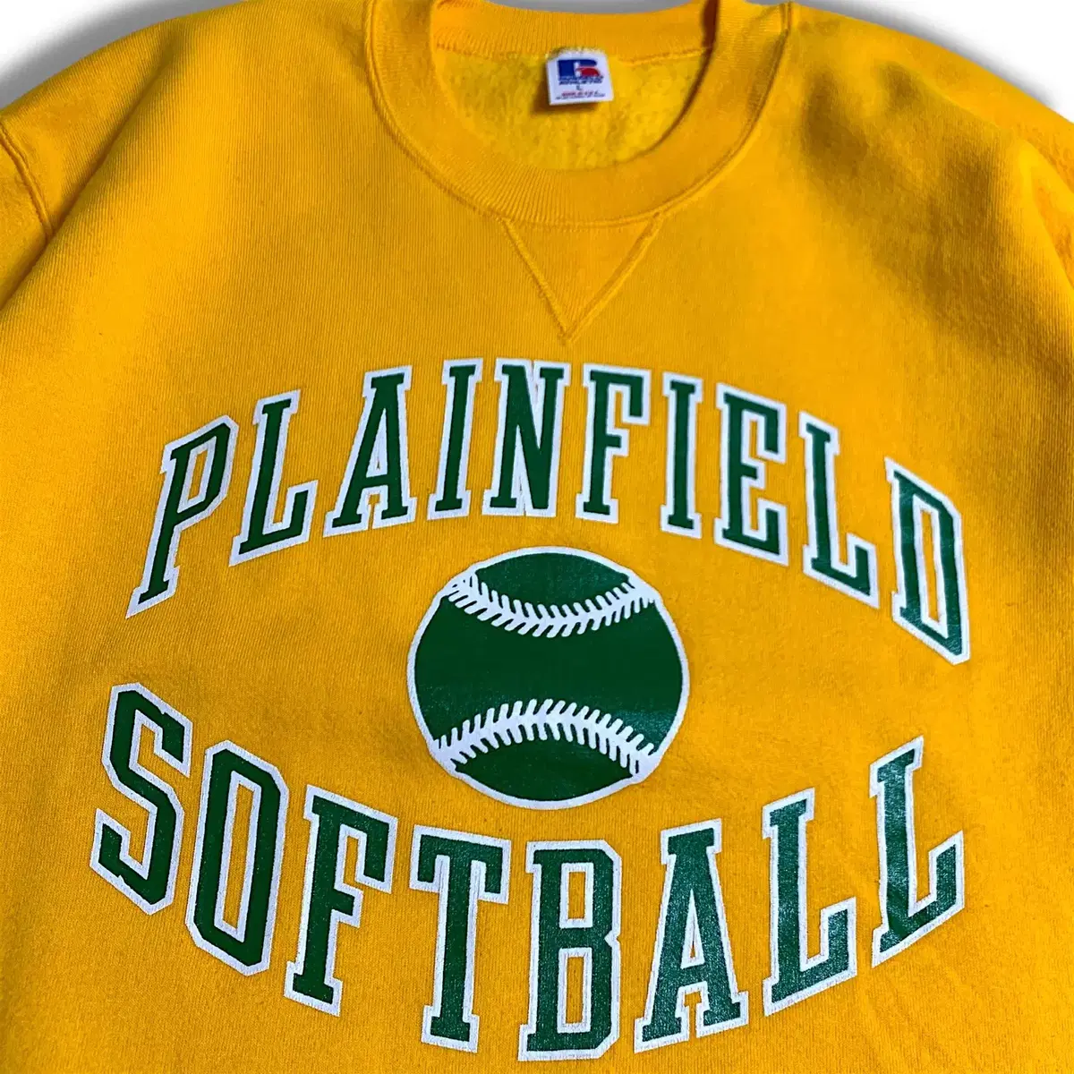 [L] 80s Russell plainfield sweatshirt