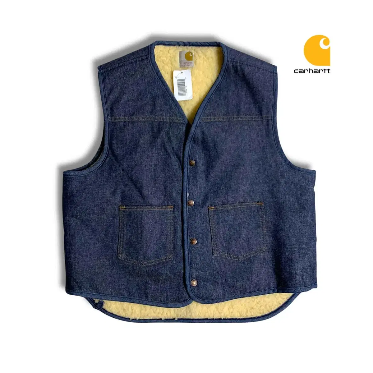 [XL] 80s Carhartt denim vest