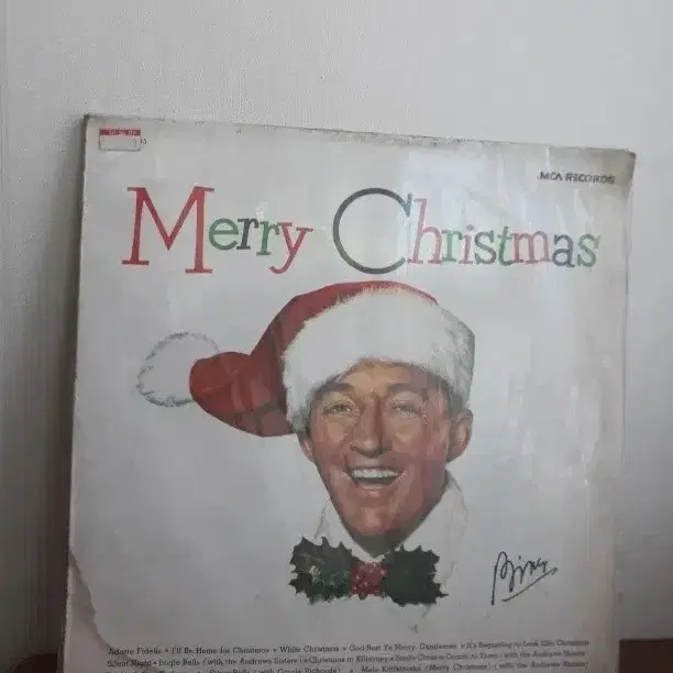 Bing Crosby Merry Christmas올드팝엘피바이닐vinyl