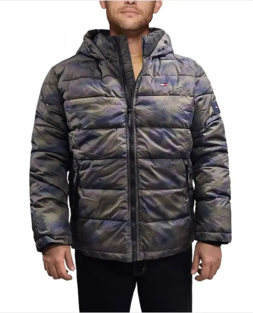 Tommy Hilfiger Camo Hooded Padded Jumper