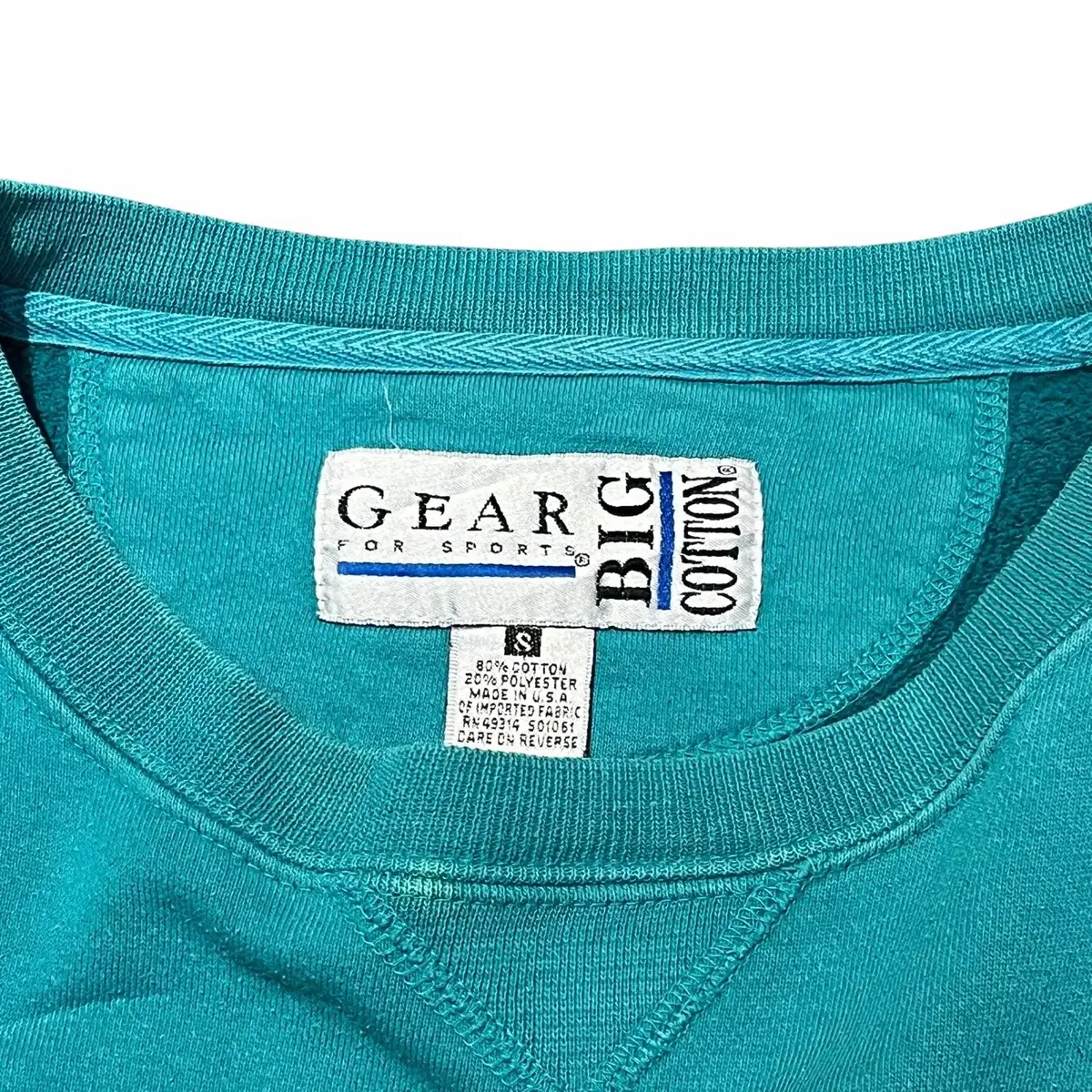 만원샵 GEAR 빈티지 프린팅 스웻셔츠