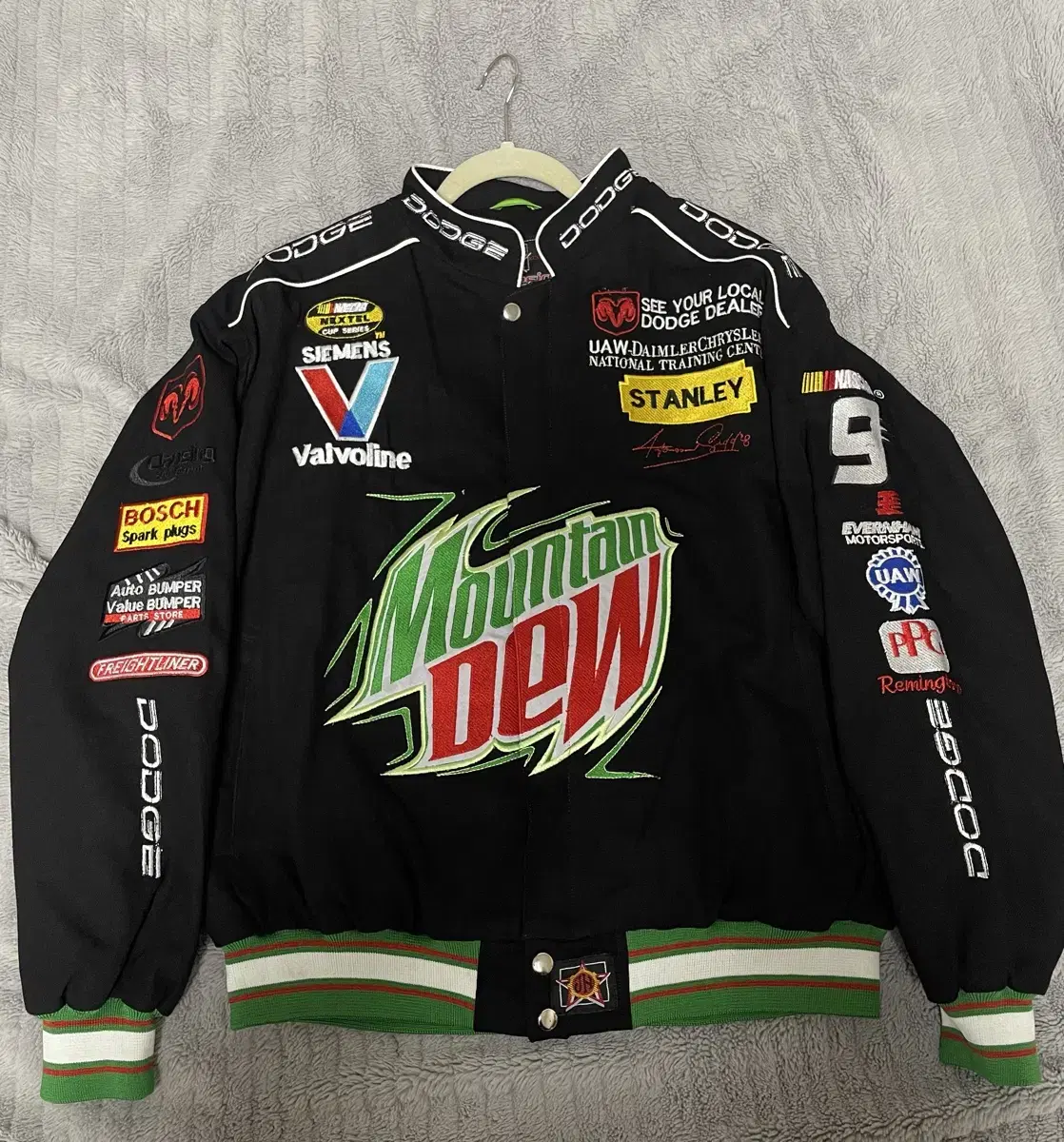 JH Desing 레이싱 자켓 Mountain Dew Edition