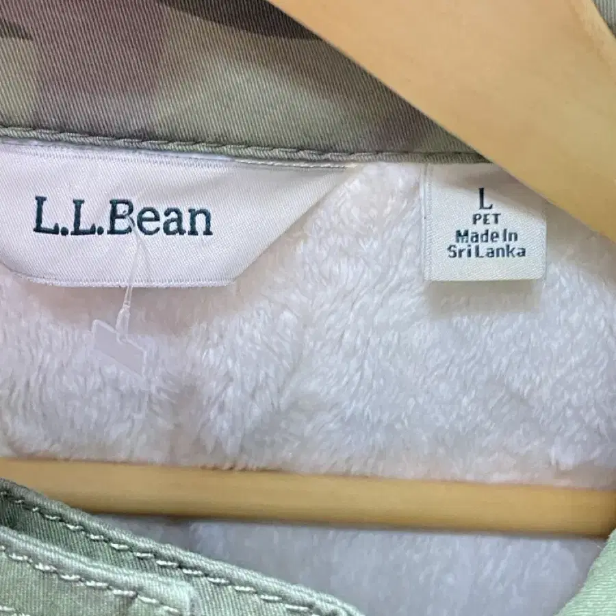 L.L.bean 카키 카모 헌팅자켓 L