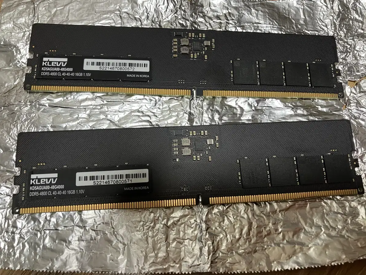 클래브 DDR5 16GB 2장