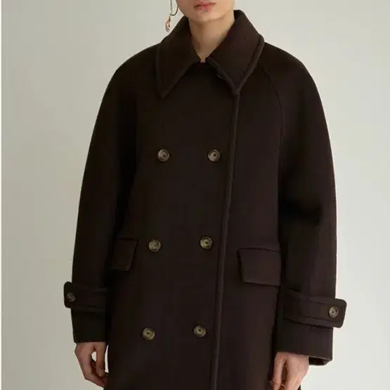 Mohan 코트  TTW cashmere double wool coat