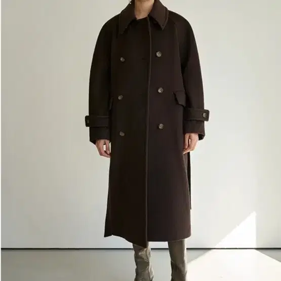 Mohan 코트  TTW cashmere double wool coat