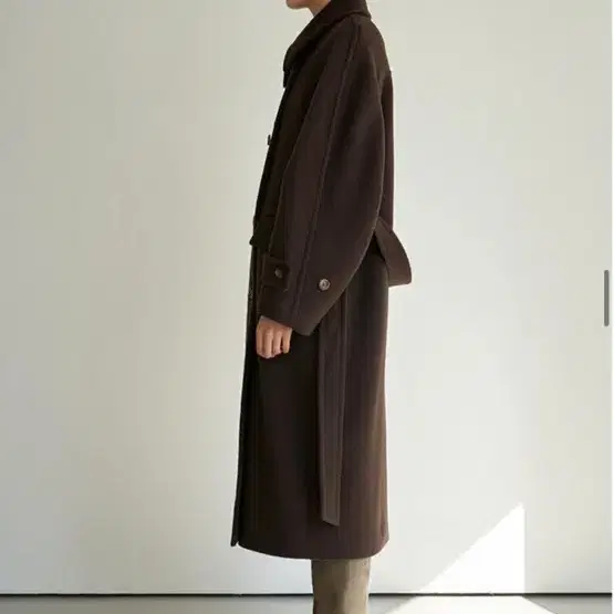 Mohan 코트  TTW cashmere double wool coat