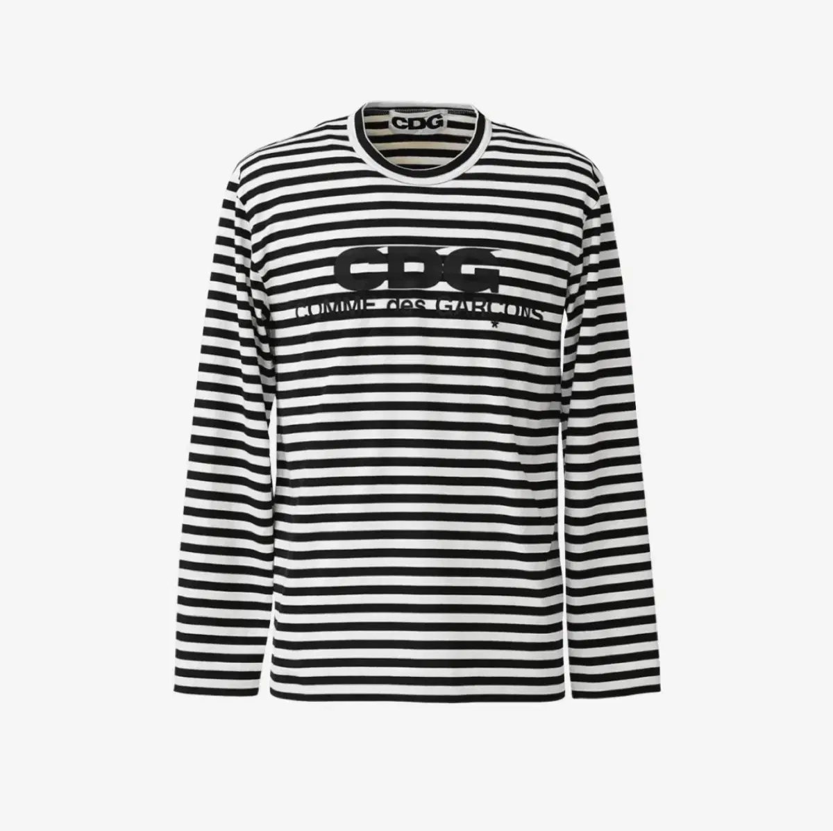 Long sleeve striped black Comme des Garçons song