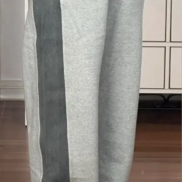 다이애그널 DENIM MIXED BANDING PANTS (grey)