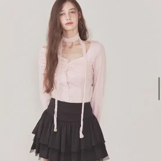 낫유어로즈 diane top (pink) s 새상품