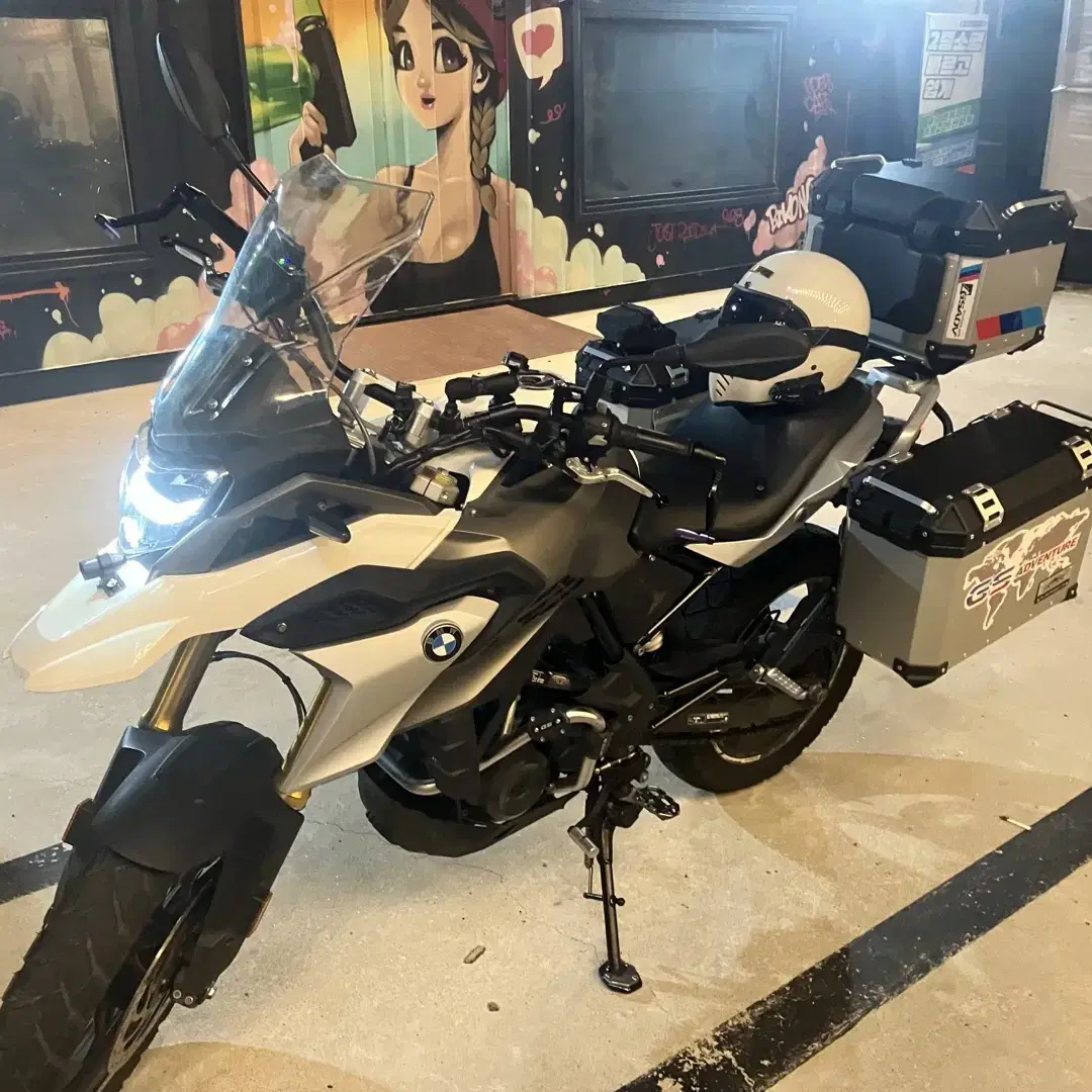 BMW G310GS 22년식 16xxxkm 풀 튜닝, 삼박스, 용품 포함