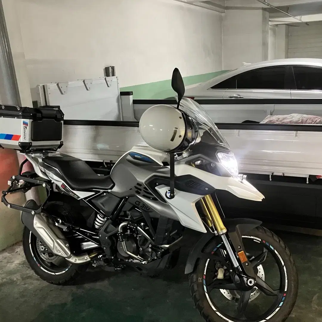 BMW G310GS 22년식 16xxxkm 풀 튜닝, 삼박스, 용품 포함