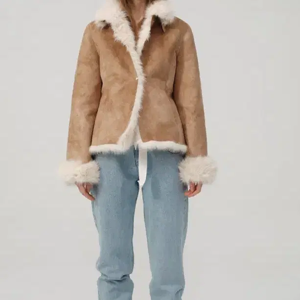 더바넷 Katey Eco Shearling Jacket