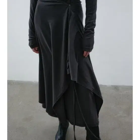 [새상품]낫띵에브리띵 JERSEY LAYERED SKIRT