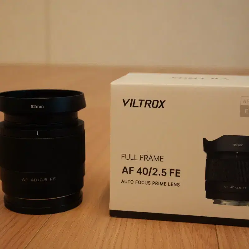 빌트록스 40mm f2.5 소니마운트