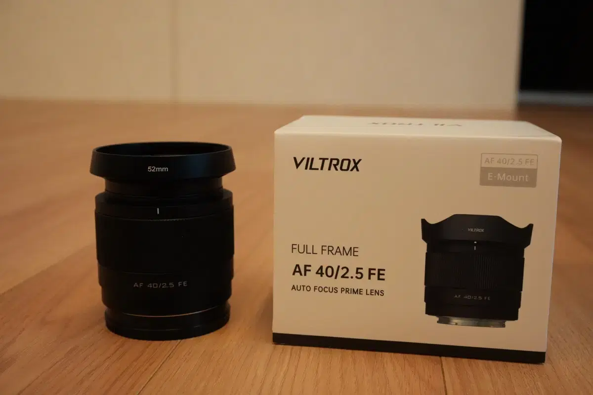 빌트록스 40mm f2.5 소니마운트