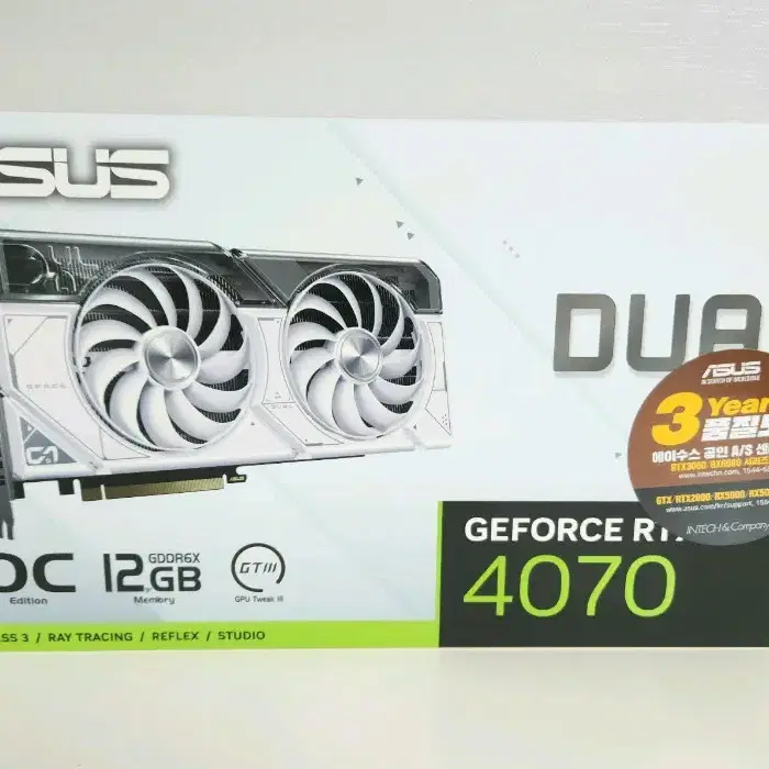 (미개봉) 아수스 RTX4070 O12G OC D6X 12GB 팝니다