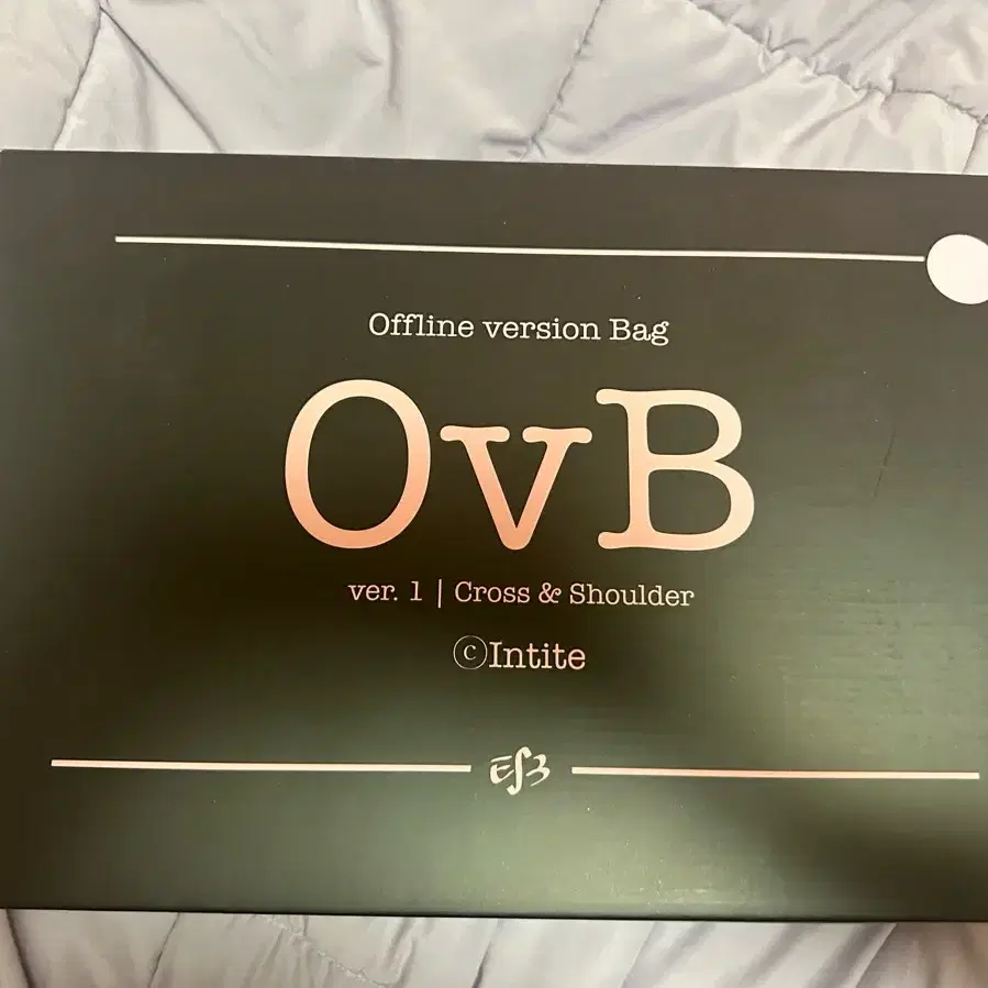 어버버 OvB 콘서트 가방 보라 덕질가방 보부상가방 가방