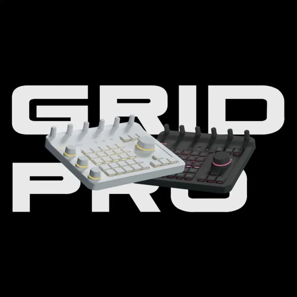 Grid Pro 매크로 한손 키보드 포토샵 영상편집 엑셀 단축키