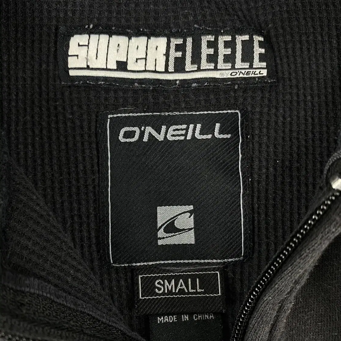 Oneill 오닐 로고 블랙 후드집업