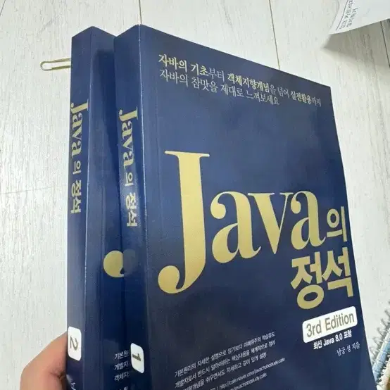 자바의정석 책 java